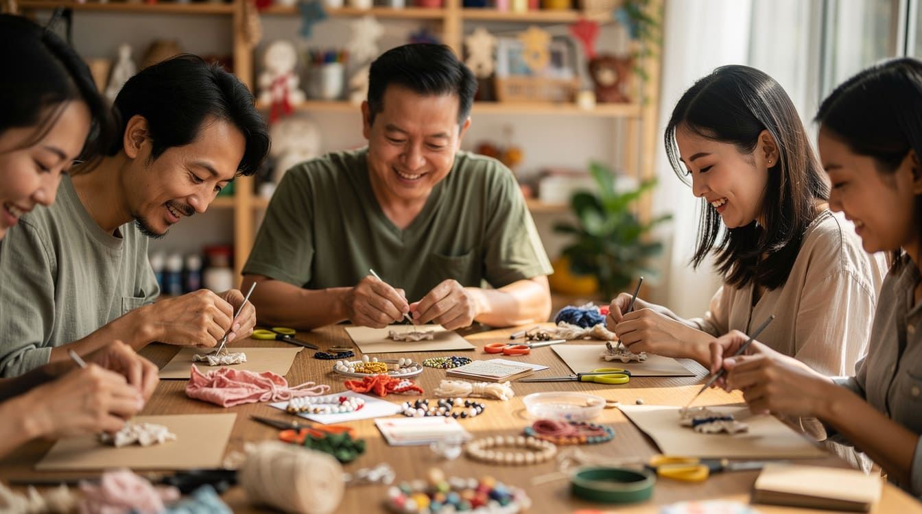 DIY動手作活動，找回人與人之間的情感